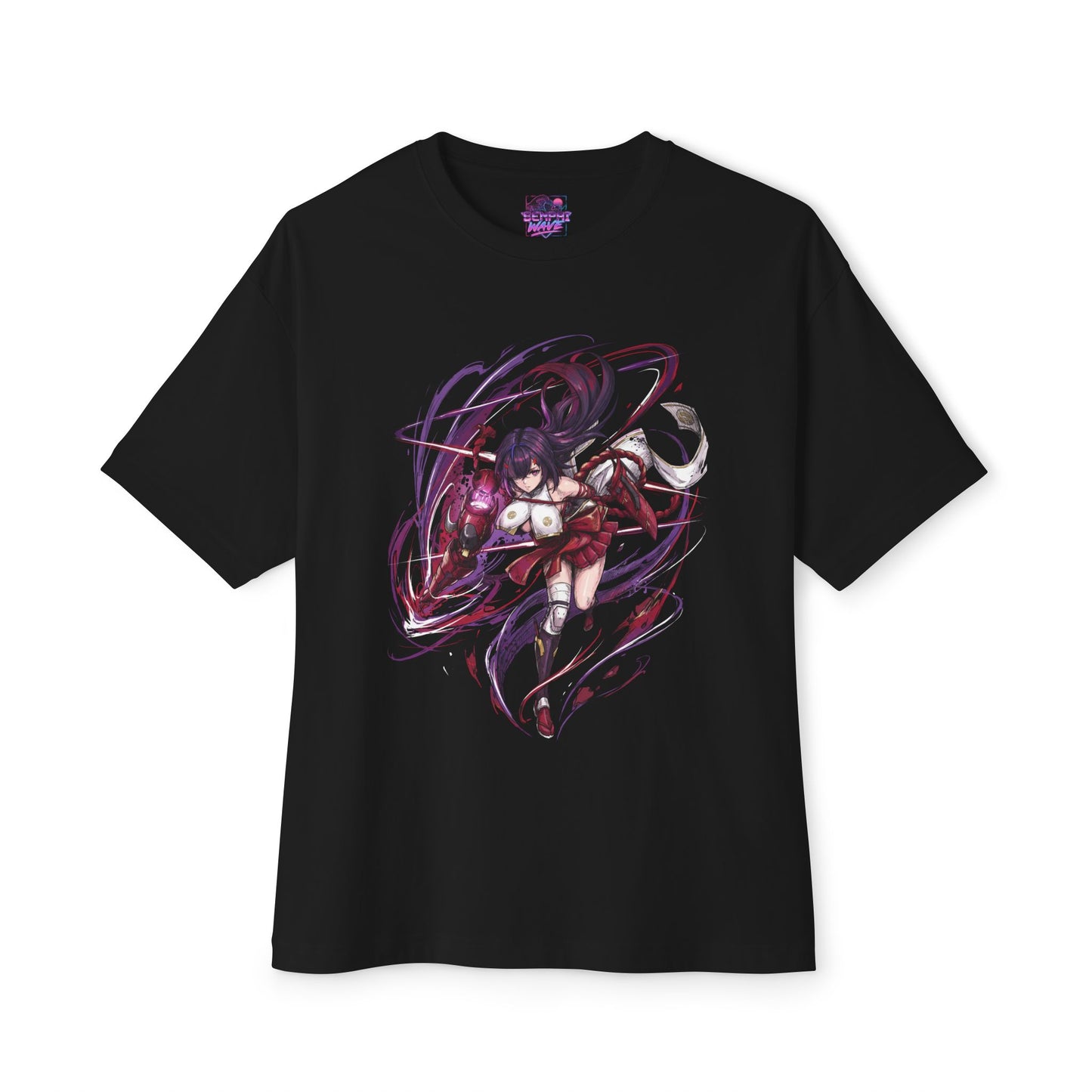 Shaman Maiden Chizuru – Void Psionic DPS Premium Oversized Unisex T-Shirt