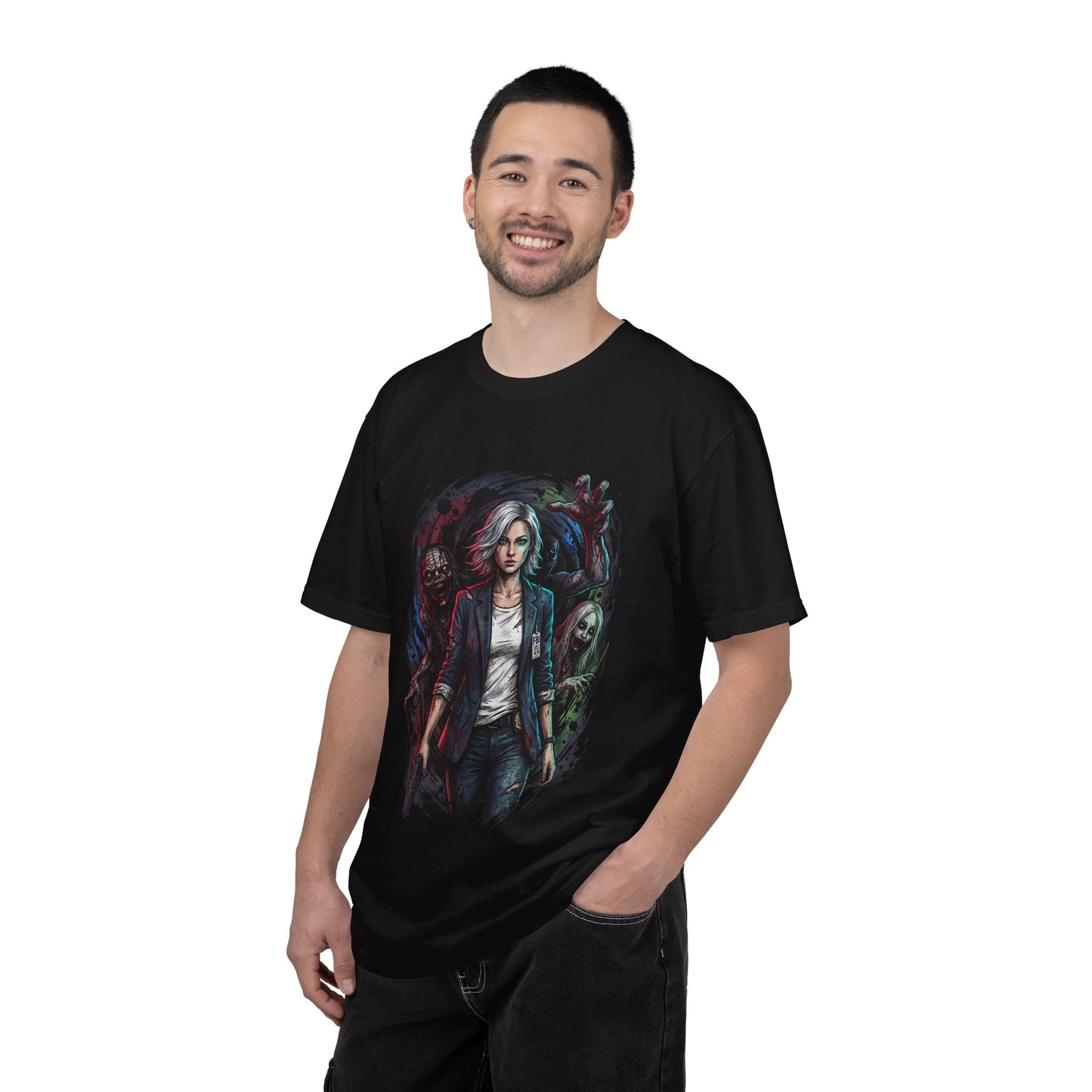 Resident Evil Requiem Grace Ashcroft Survival Terror Premium T-Shirt