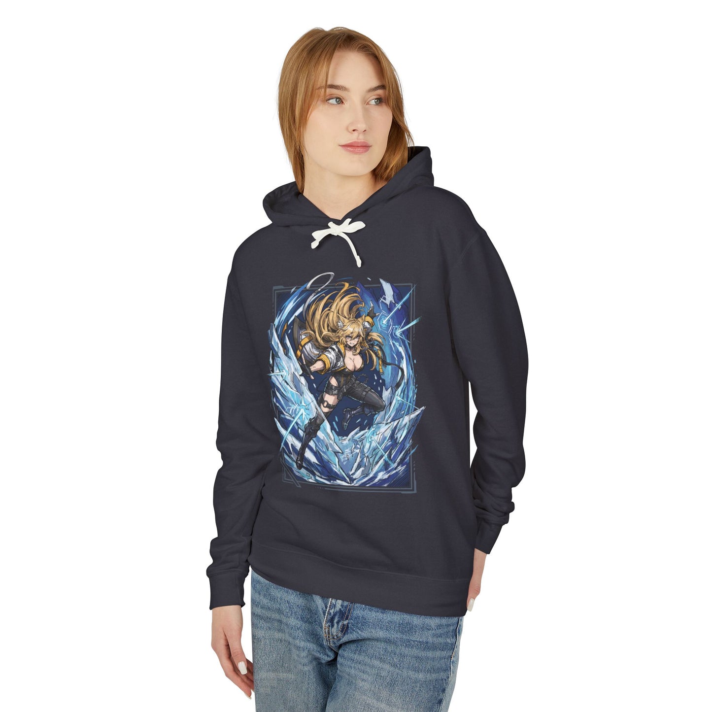 Justice Shield Queen Magna CZN Stella Familia Unisex Premium Hoodie