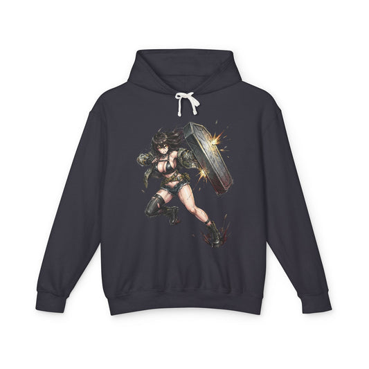Chaos Zero Nightmare Maribel Steel Case Smash Camo Jacket Fan Art Hoodie