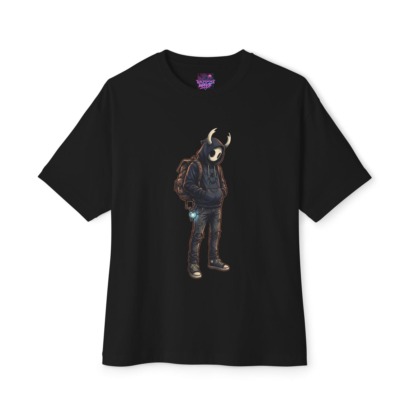 Hollow Knight Ghost Streetwear: Little Knight Urban Drip Premium Oversized Unisex T-Shirt