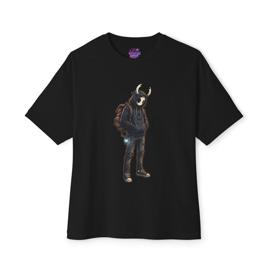 Hollow Knight Ghost Streetwear: Little Knight Urban Drip Premium Oversized Unisex T-Shirt