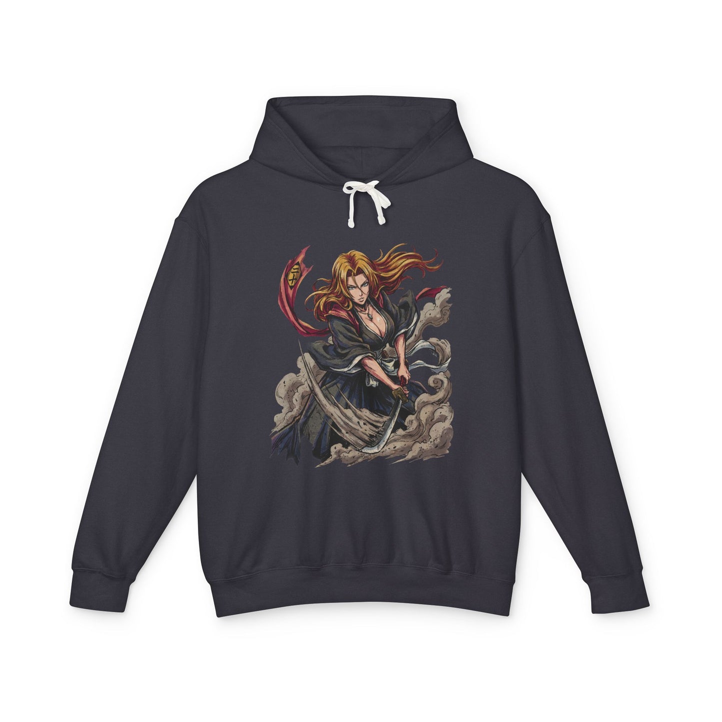 Bleach Rangiku Matsumoto Pale Blue Eyes Beauty Mark Art Unisex Premium Hoodie