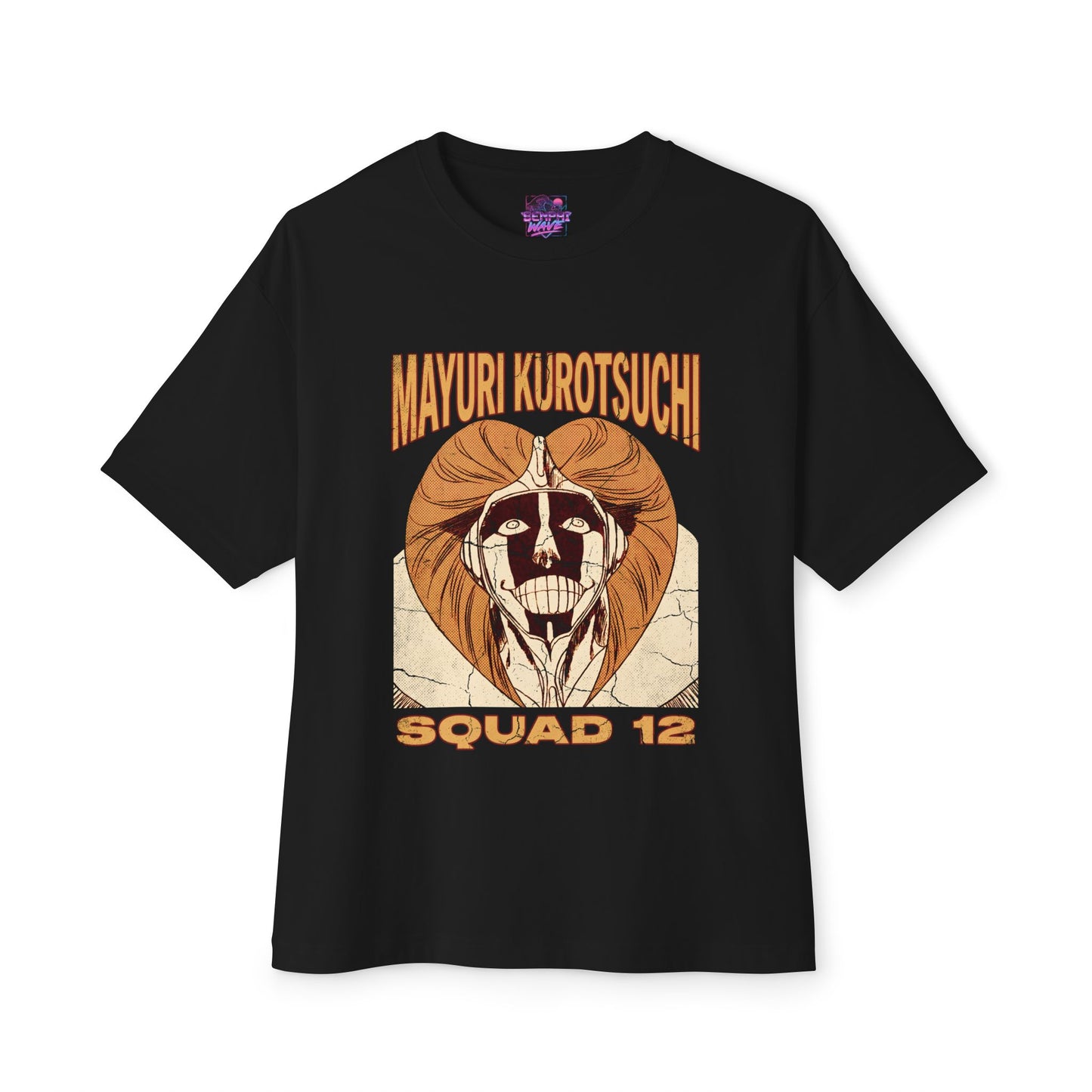Mayuri Kurotsuchi Bleach Soul Reaper Retro Bootleg Tee