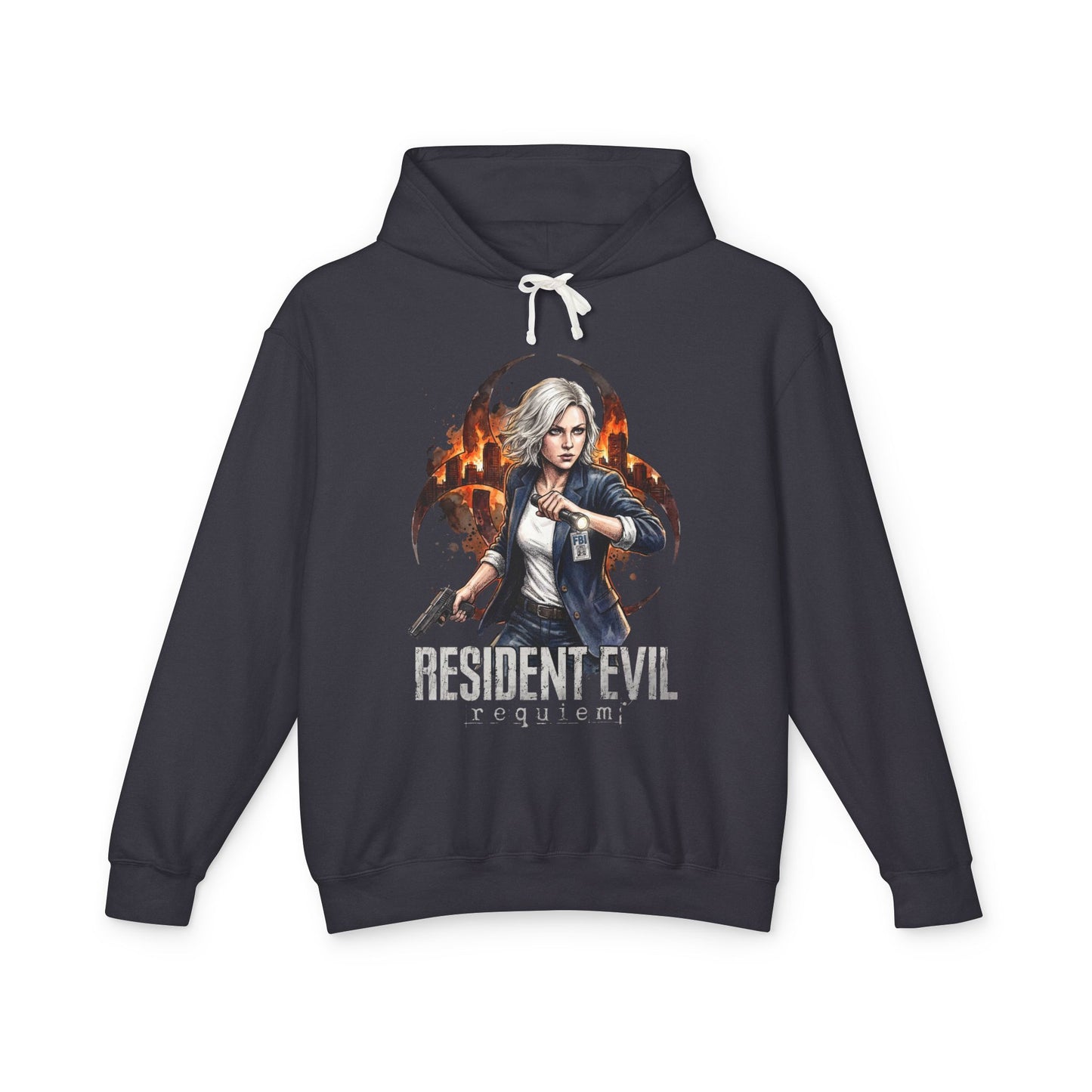 Grace Ashcroft RE9 FBI Intelligence Tense Stealth Survival Icon Unisex Premium Hoodie