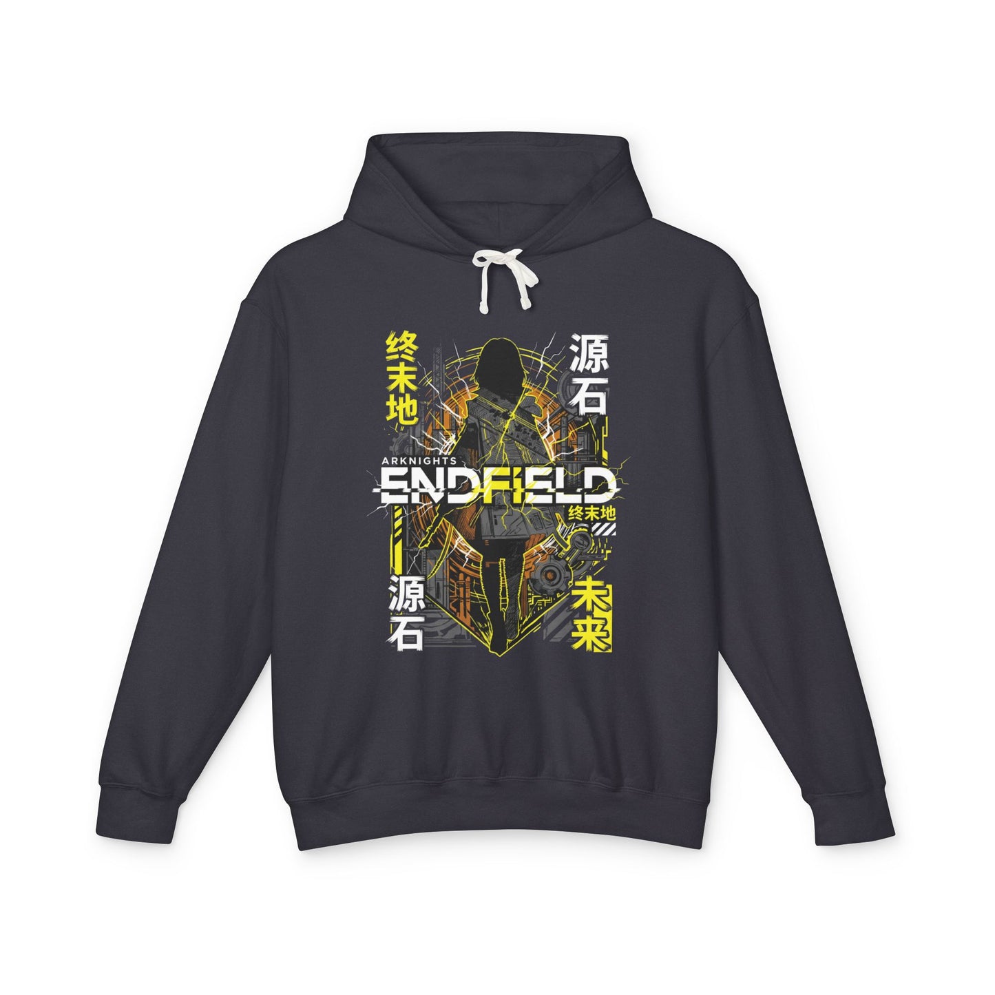 Arknights Endfield The Factory Must Grow Meme T-Shirt Factory Automation Resource Grind Unisex Premium Hoodie