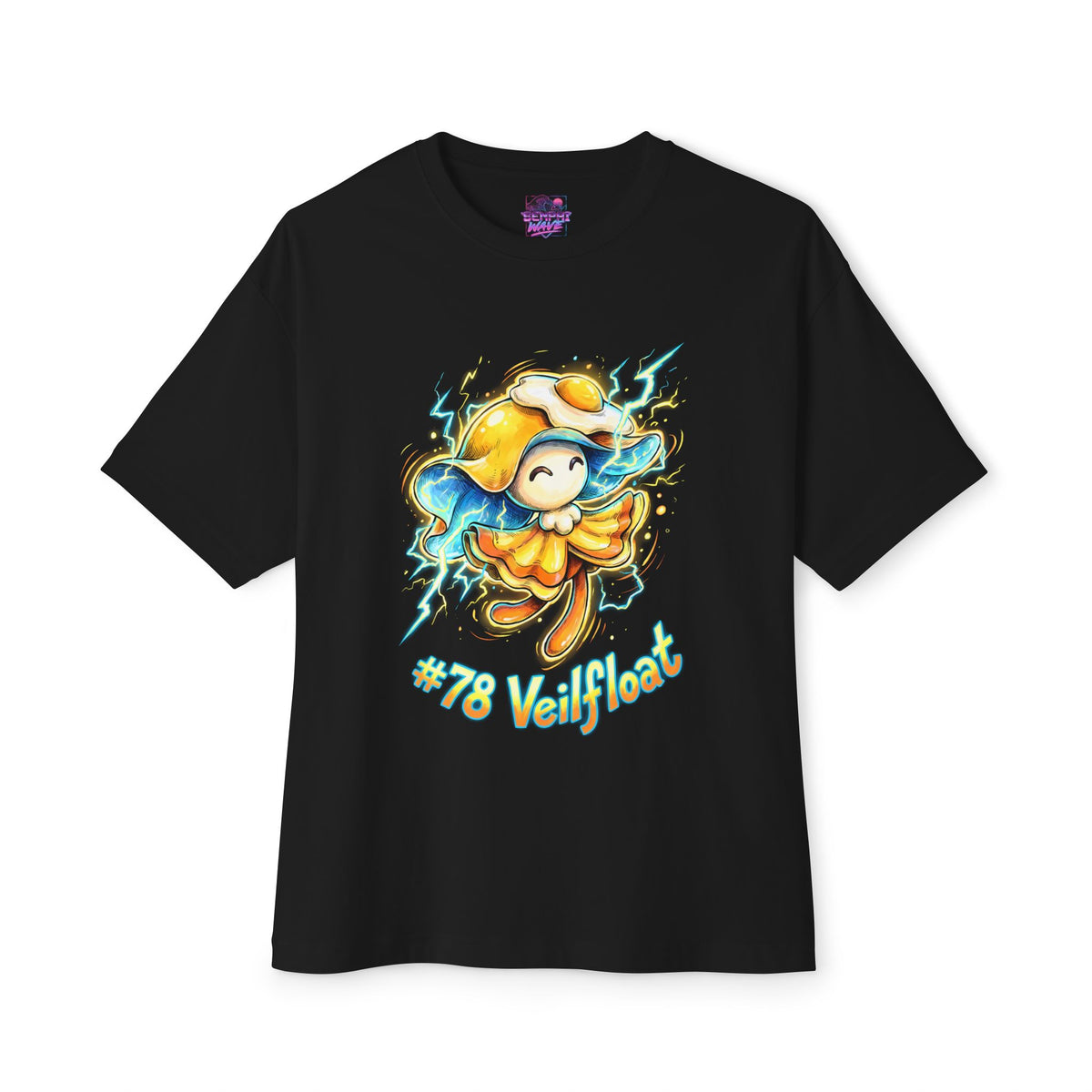 Veilfloat Aniimo Elemental Burst Creature Art - Oversized Premium Tee