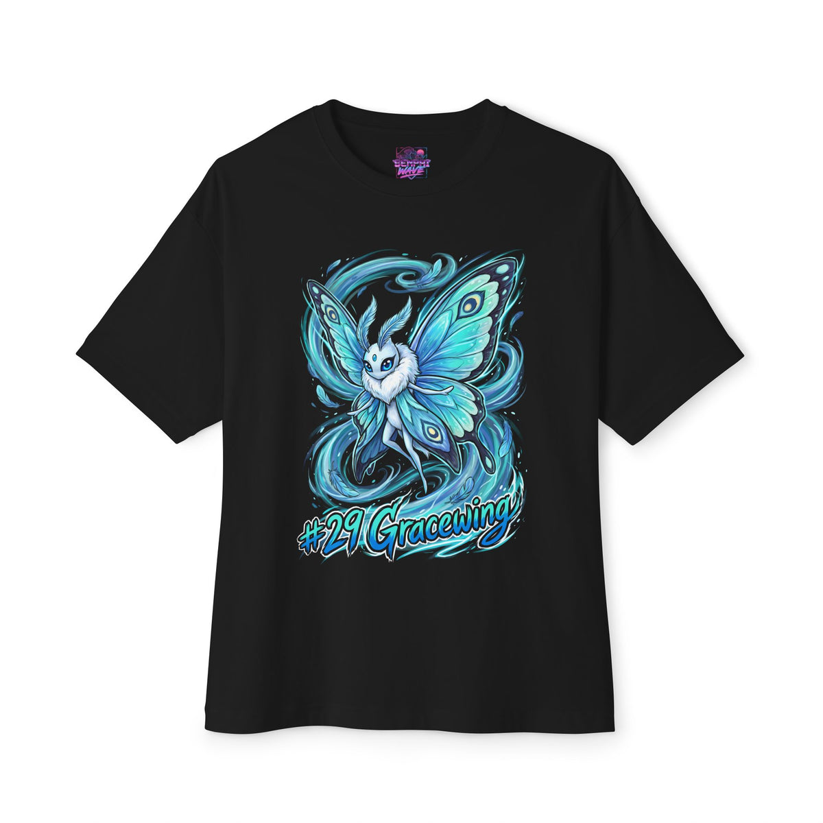 Gracewing Aniimo Elemental Burst Creature Art - Oversized Premium Tee