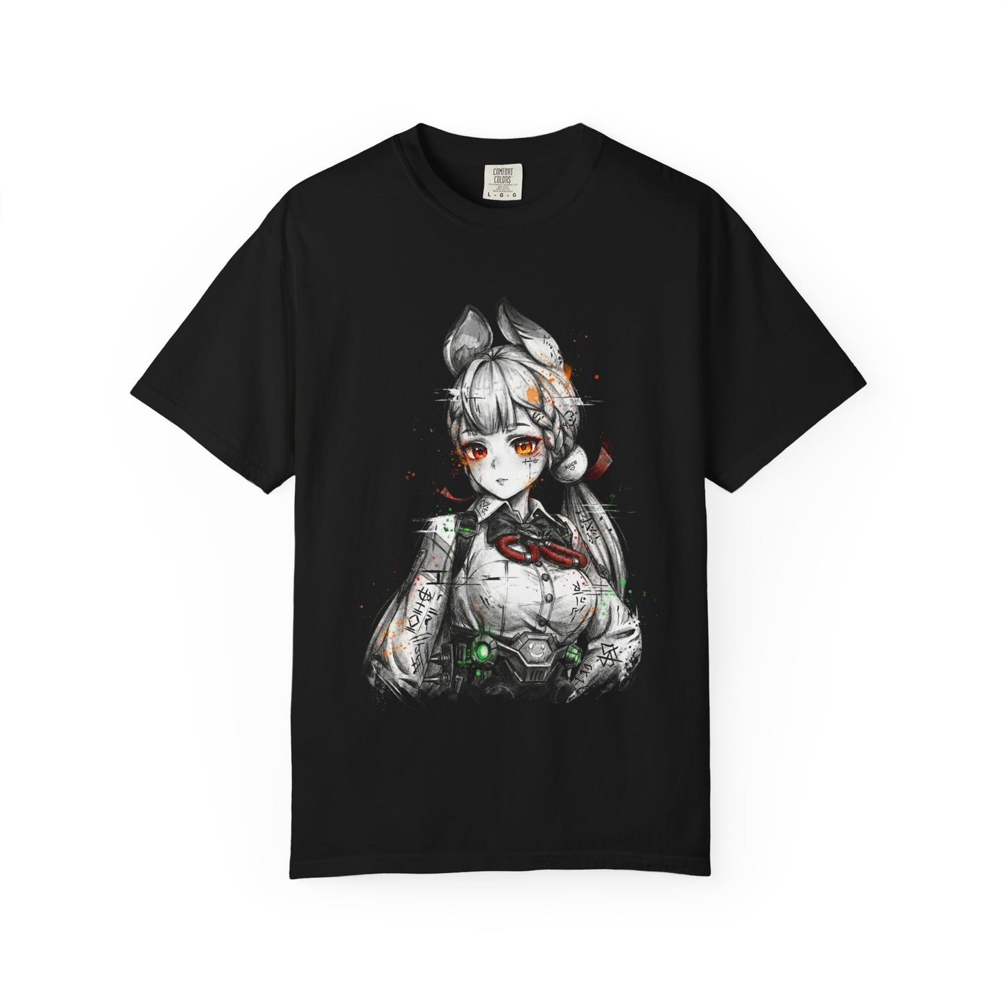 Alice Thymefield ZZZ Silver Hair Rabbit Ears Fencing Sword Icon Premium T-Shirt