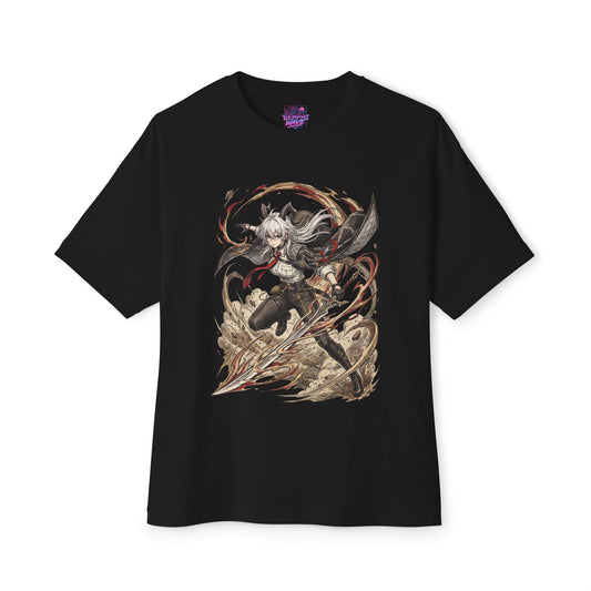 Wuthering Waves Zani Sand Storm Blade Fan Art Oversized T-Shirt