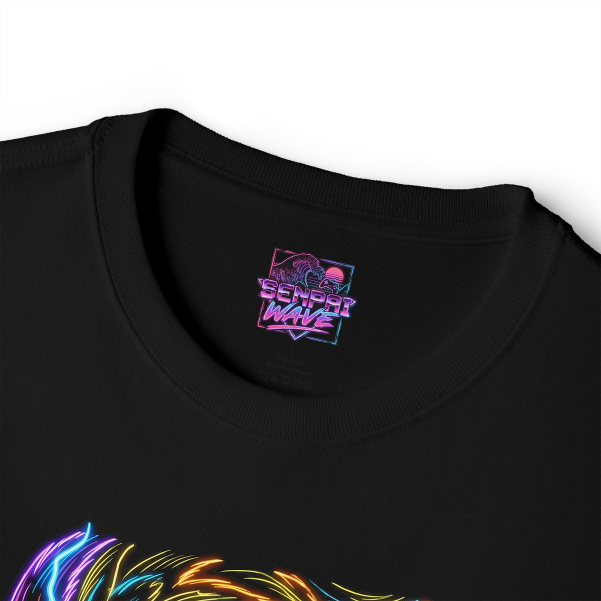 Bolty Aniimo Neon Glow Creature Art - Oversized Premium Tee