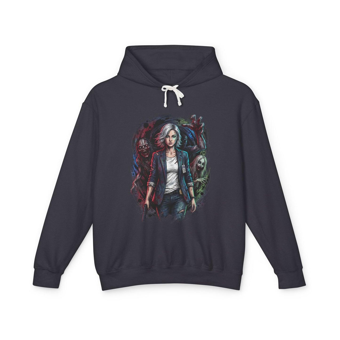 Resident Evil Requiem Grace Ashcroft Survival Terror Unisex Premium Hoodie