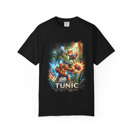 Tunic Fox Hero Hammer Guard Ruins Runes T-Shirt
