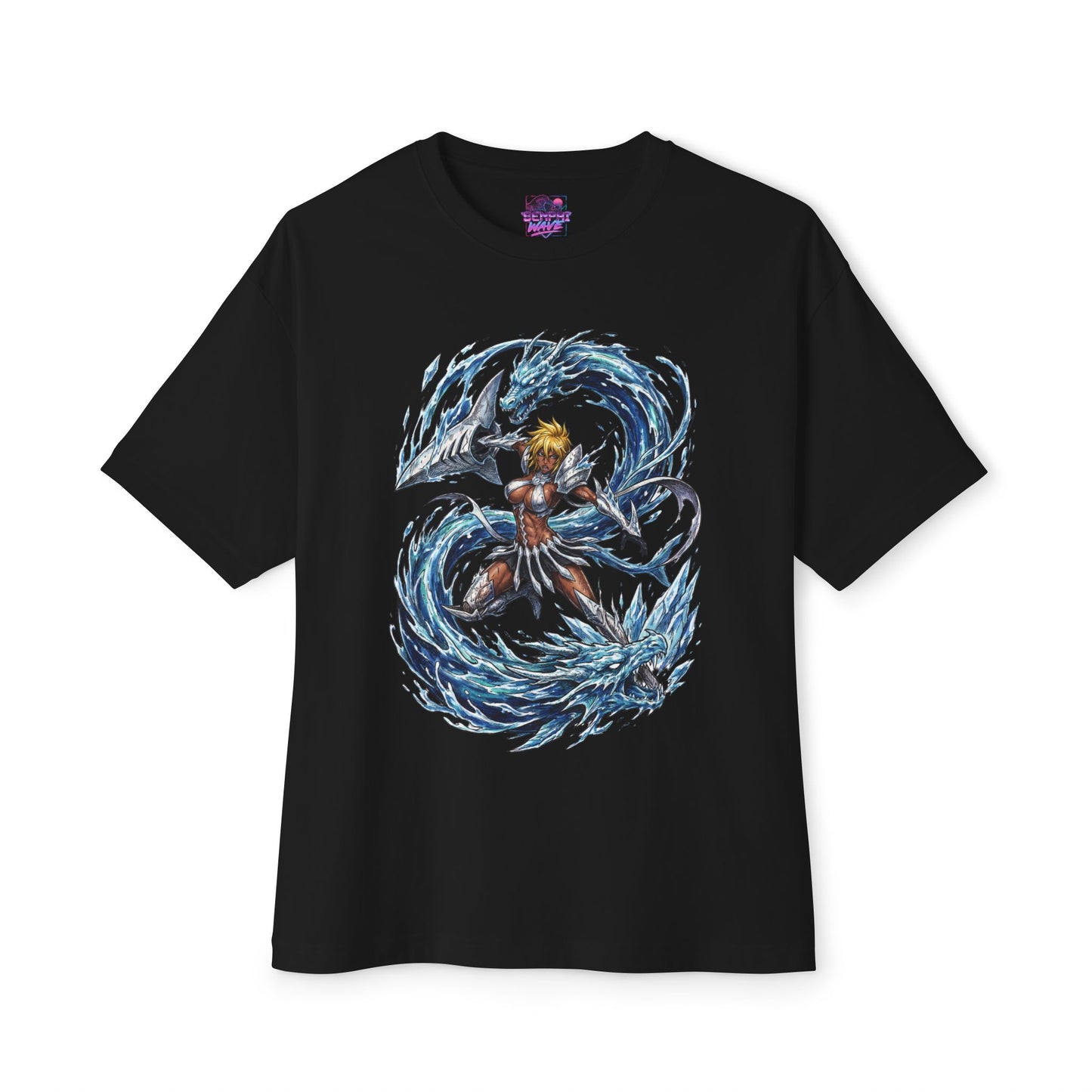 Tier Harribel Bleach Olive Skin Aqua Eyes Art Premium Oversized Unisex T-Shirt