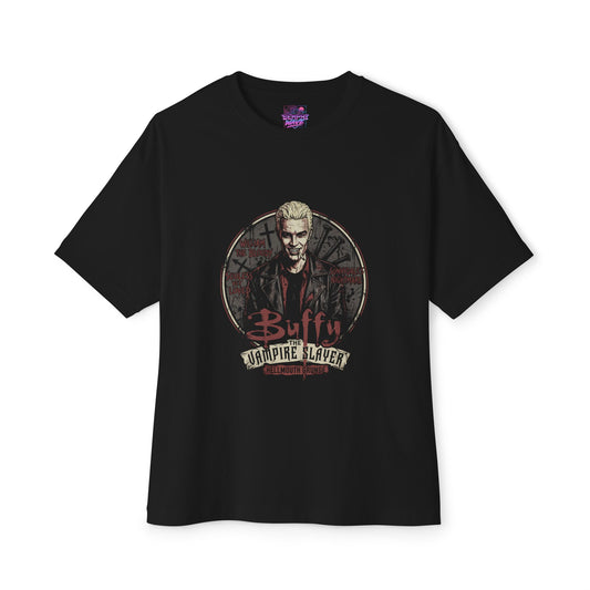 Spike Buffy the Vampire Slayer – William the Bloody Tribute Premium Oversized Unisex T-Shirt