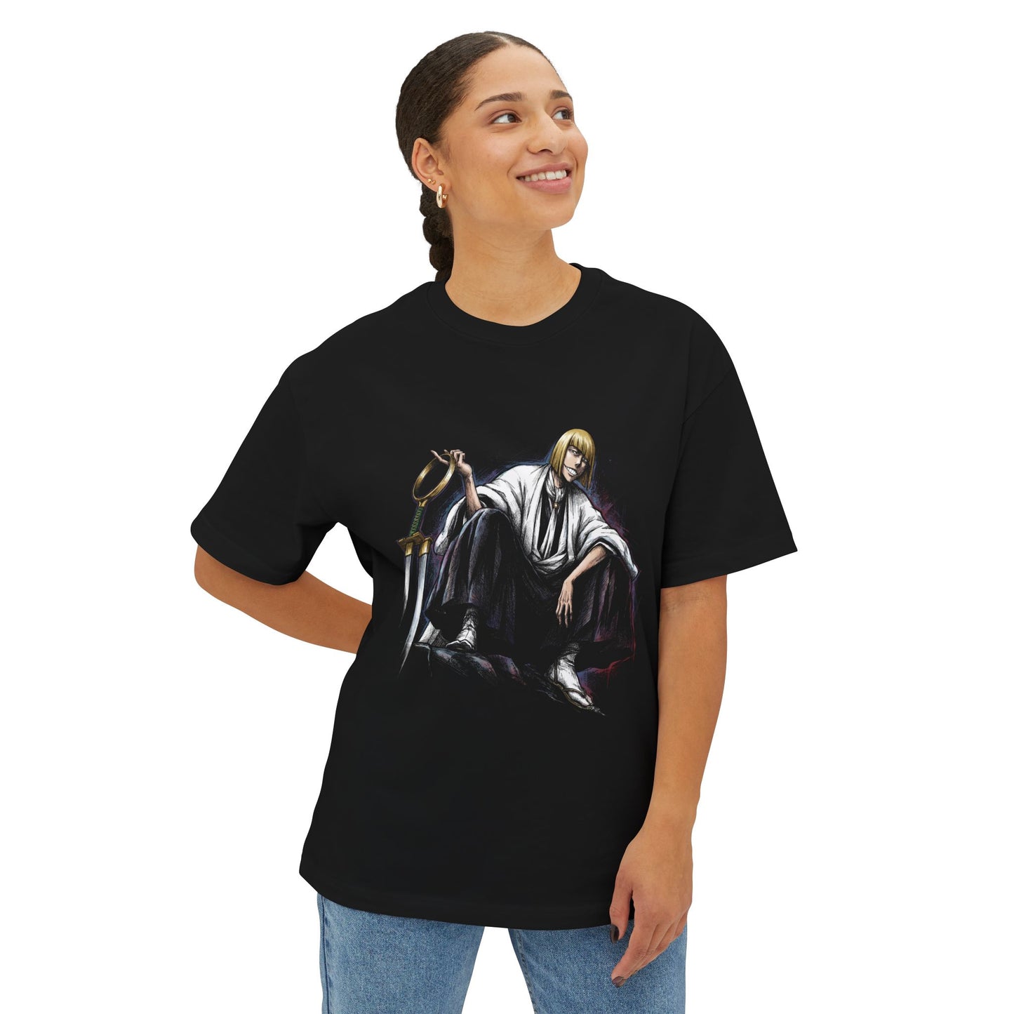 Hirako Shinji: Inverted World Captain Premium Oversized Unisex T-Shirt