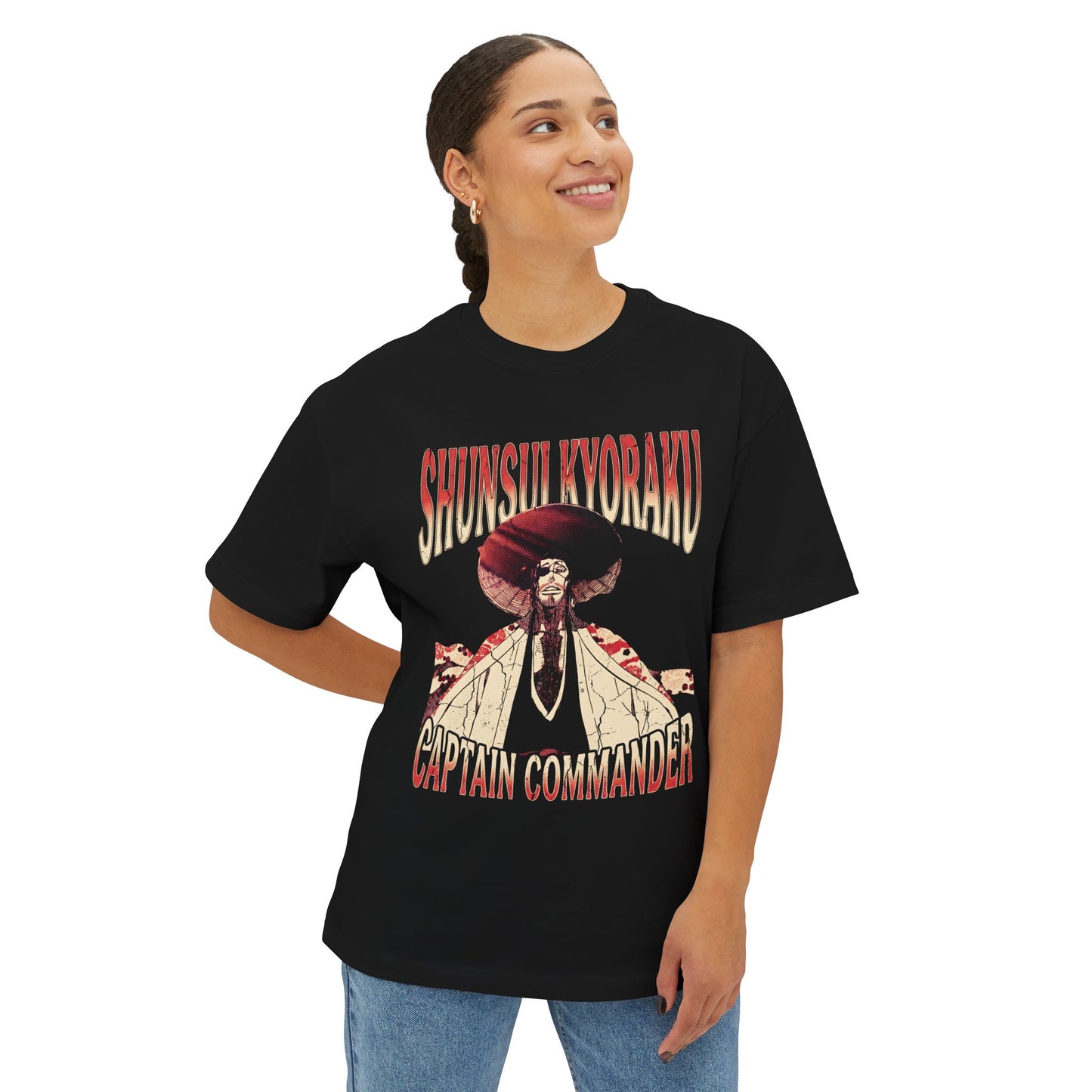 Shunsui Kyoraku Bleach Manga Vintage Streetwear Graphic