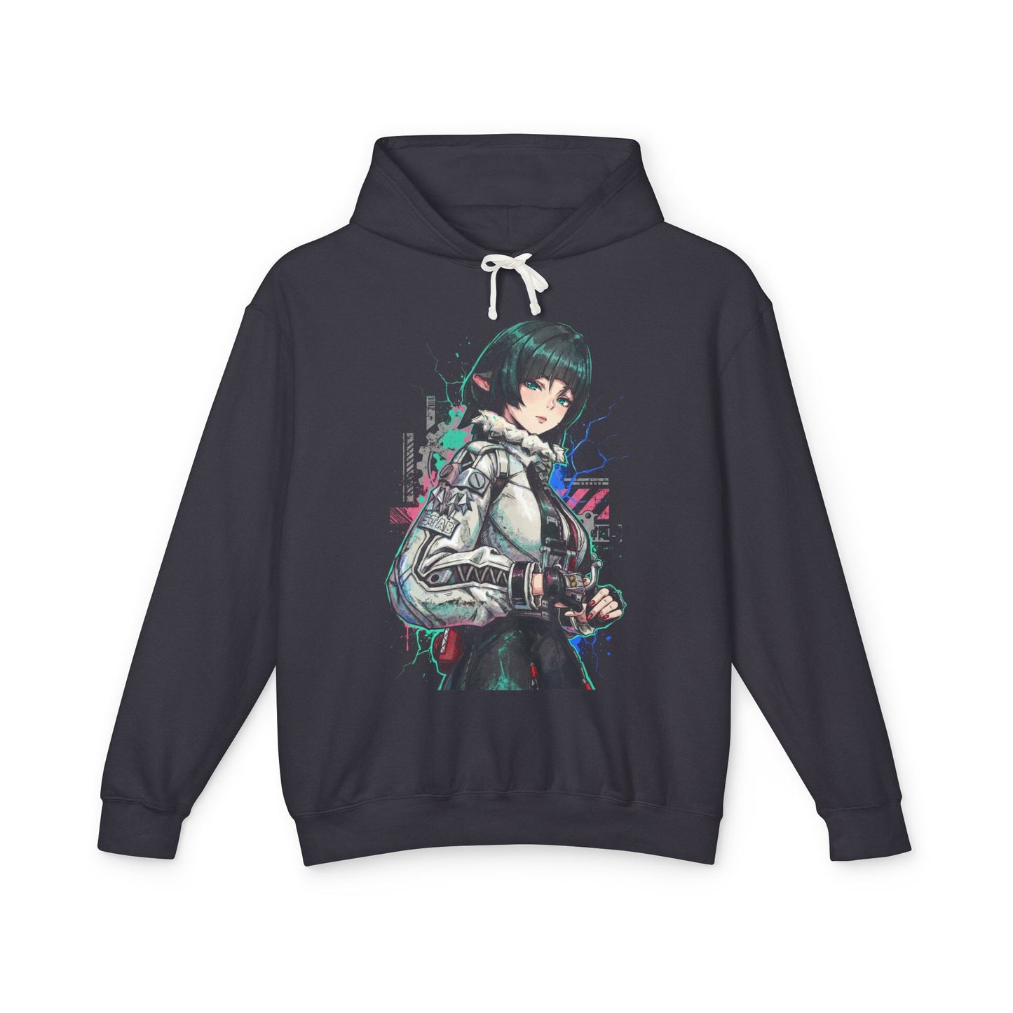 Jane Doe ZZZ Fanged Metal Build Unisex Premium Hoodie