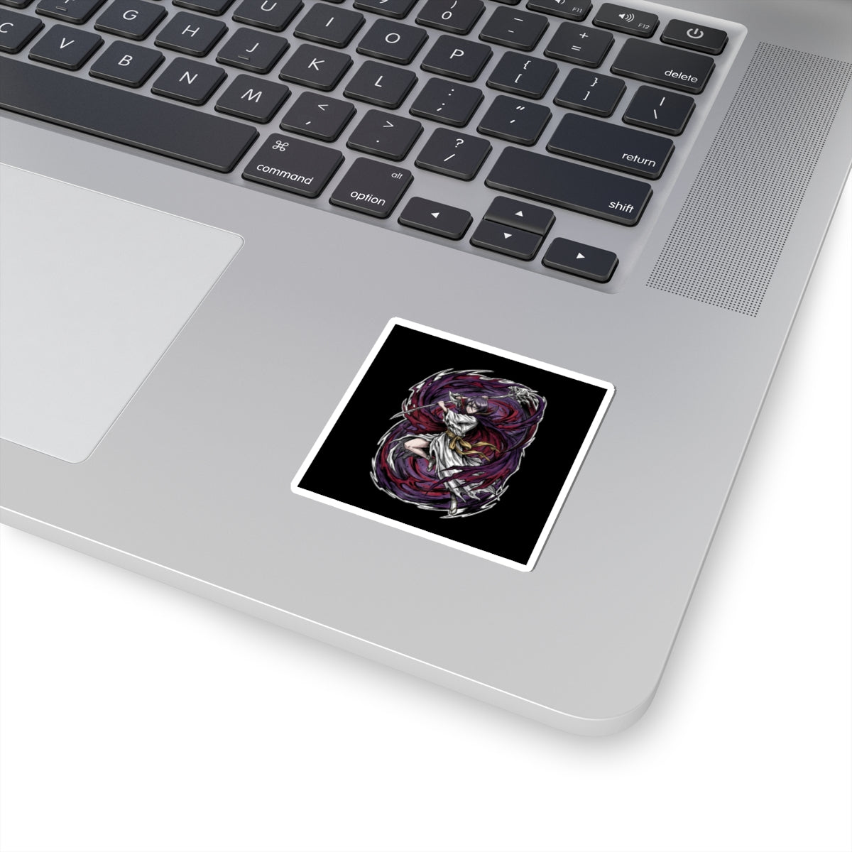 Rukia Kuchiki Bleach Lieutenant Fan Art Portrait Sticker