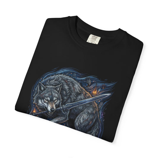 Loyal Sif the Great Grey Wolf Design Premium T-Shirt