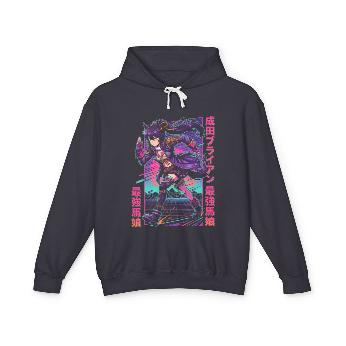 Umamusume Narita Brian Strongest Horse Girl Retro Fan Art Hoodie