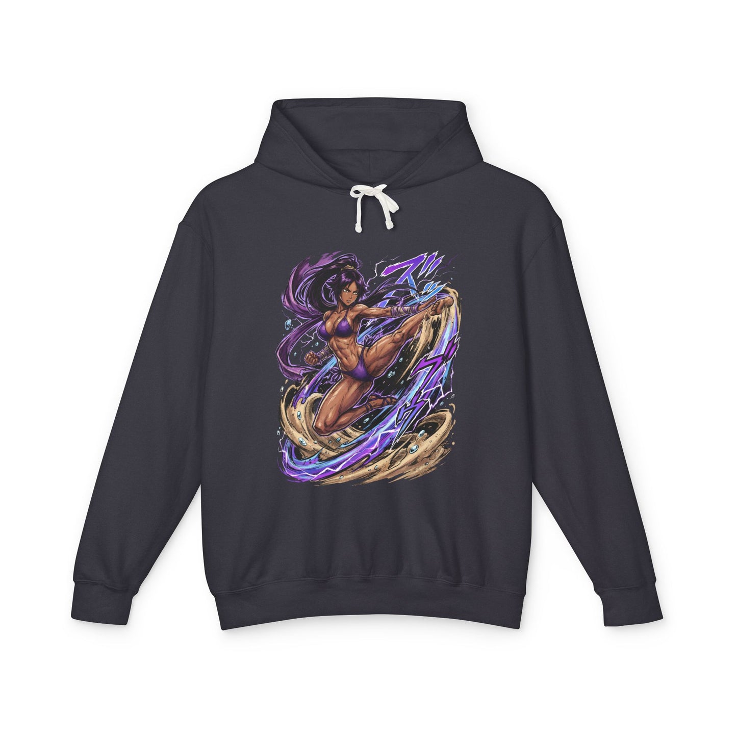 Yoruichi Shihouin Bleach Urahara Shop Ally Witty Fighter Design Unisex Premium Hoodie