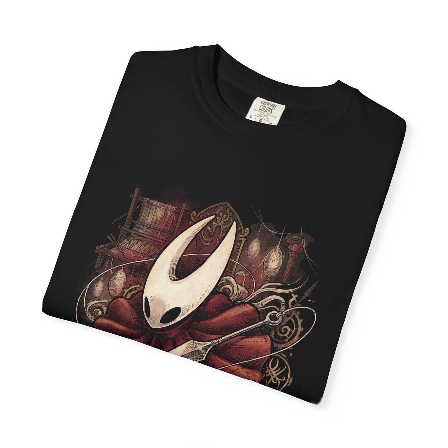 Hornet Silksong Red Cloak Needle Acrobat Portrait Premium T-Shirt
