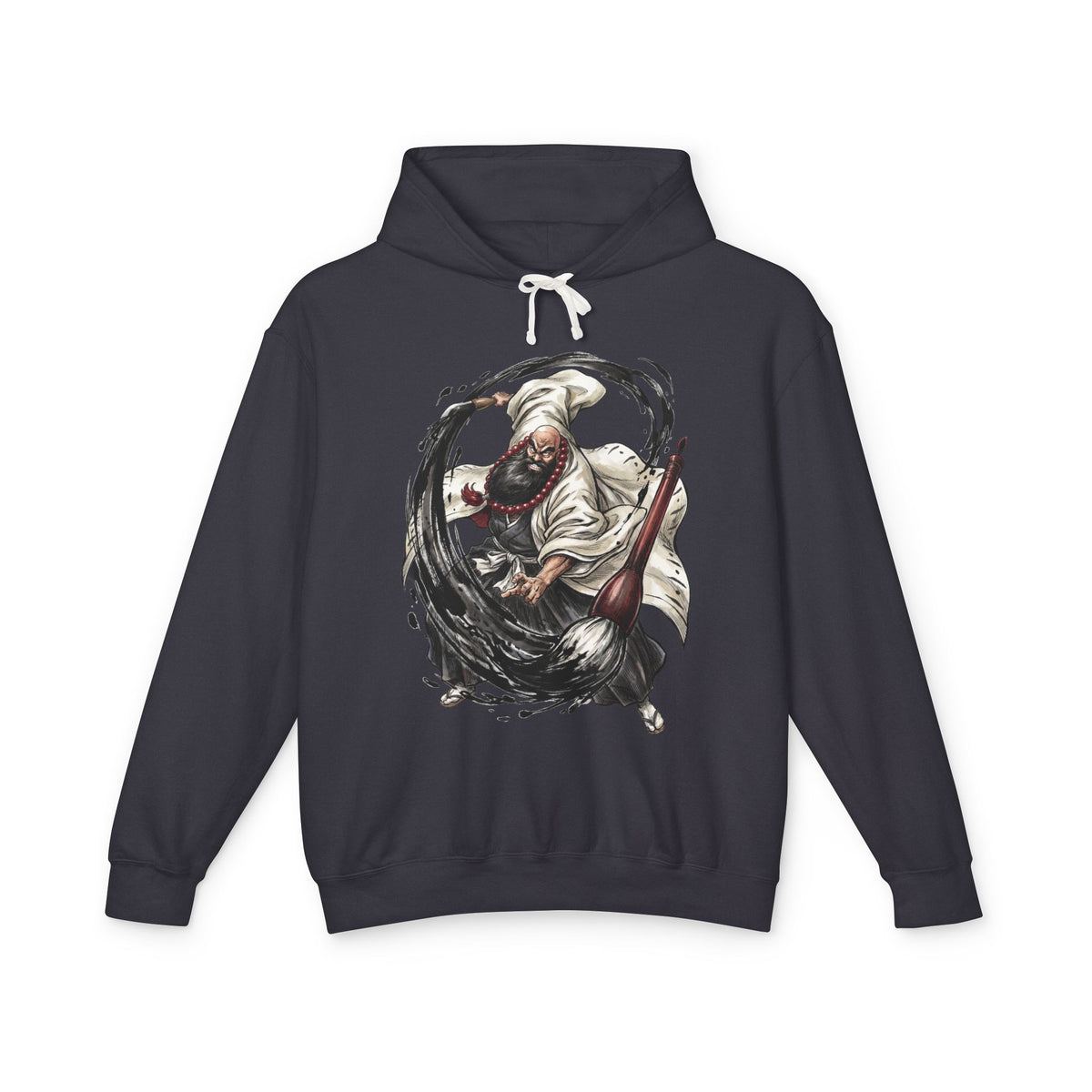 Bleach Ichibei Hyosube Giant Ink Brush Fan Art Hoodie