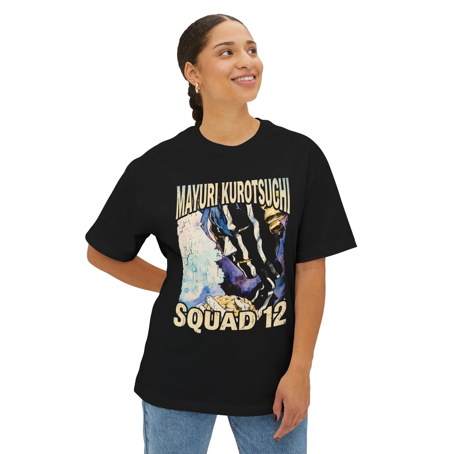 Mayuri Kurotsuchi Bleach 90s Vintage Streetwear Graphic Tee