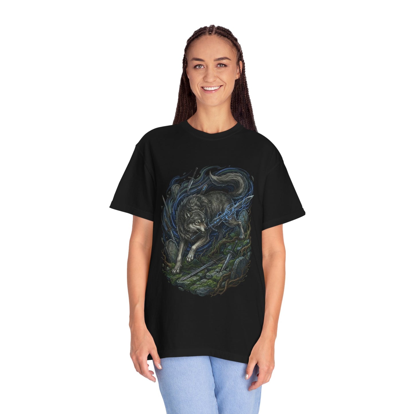 Great Grey Wolf Sif Honorable Wolf Design Premium T-Shirt