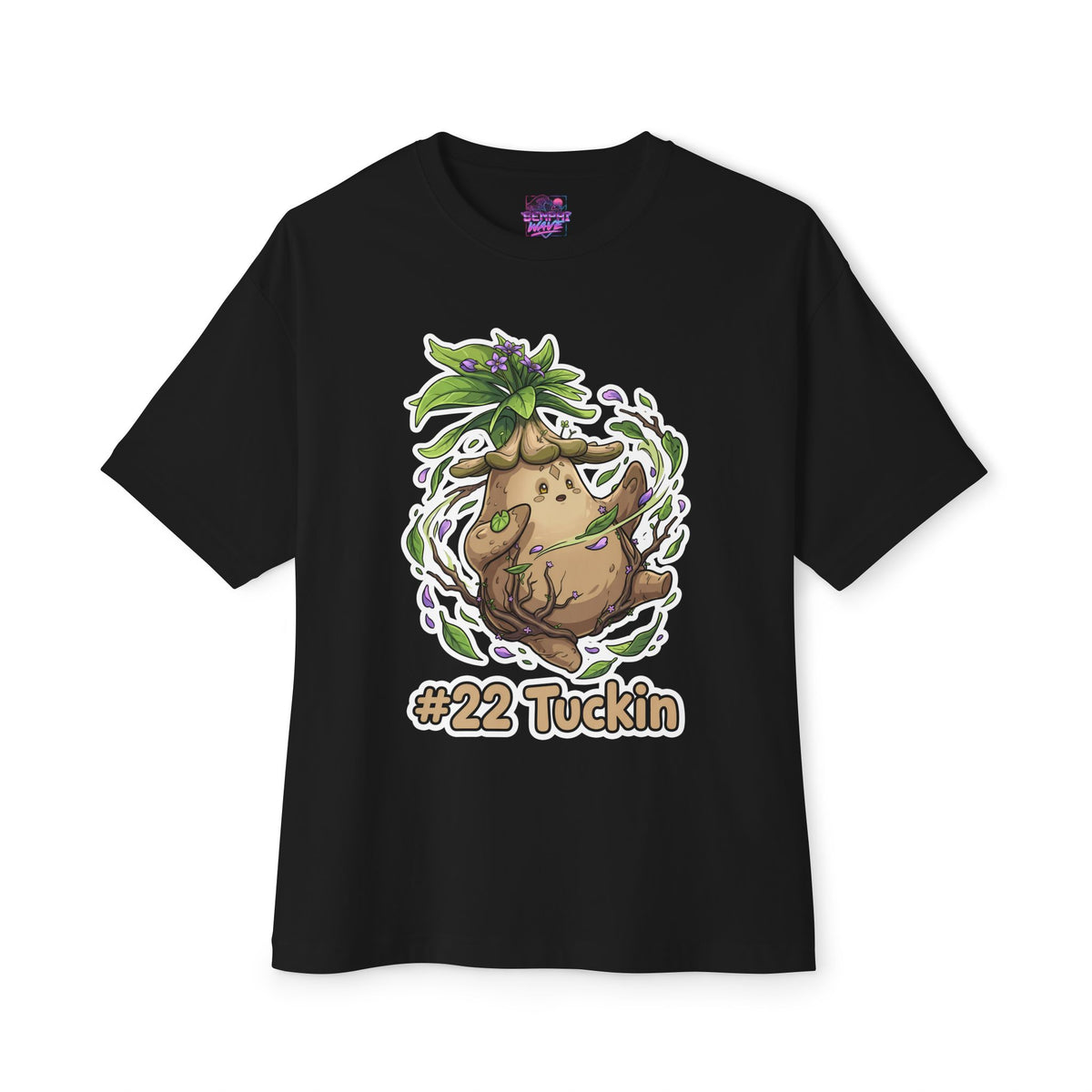 Tuckin Aniimo Sticker Art Creature Art - Oversized Premium Tee
