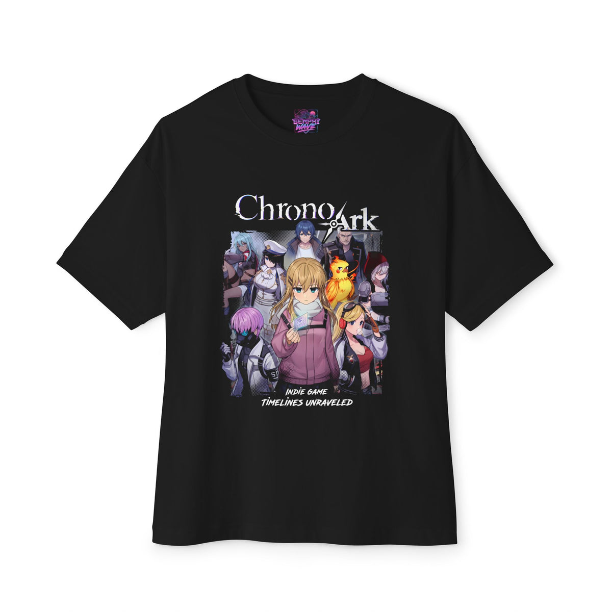 Chrono Ark Cast Collage Indie RPG Oversized T-Shirt