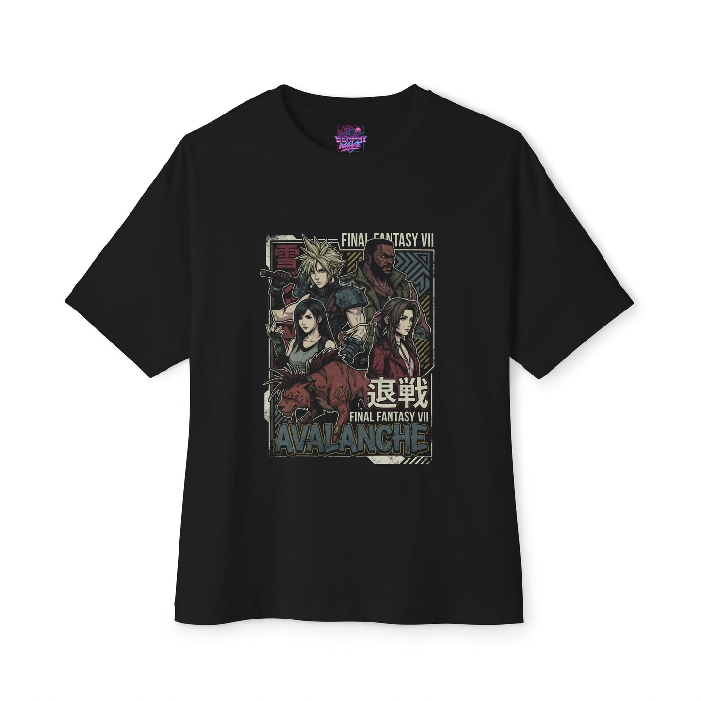 Final Fantasy VII Planet Will Gaia Lifestream Premium Oversized Unisex T-Shirt