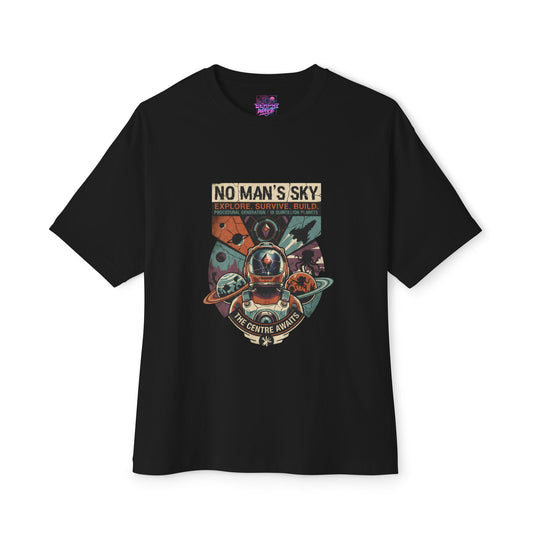 No Man's Sky: Space Anomaly Nexus Hub Premium Oversized Unisex T-Shirt