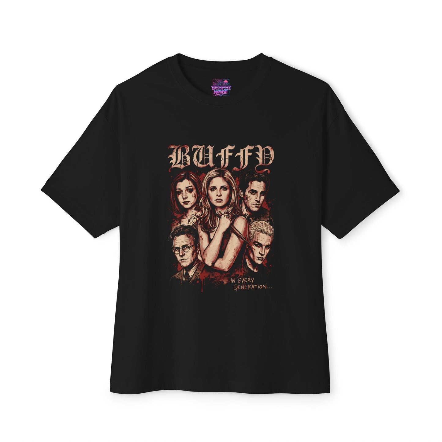 Buffy the Vampire Slayer – Chosen One 90s TV Icon Premium Oversized Unisex T-Shirt