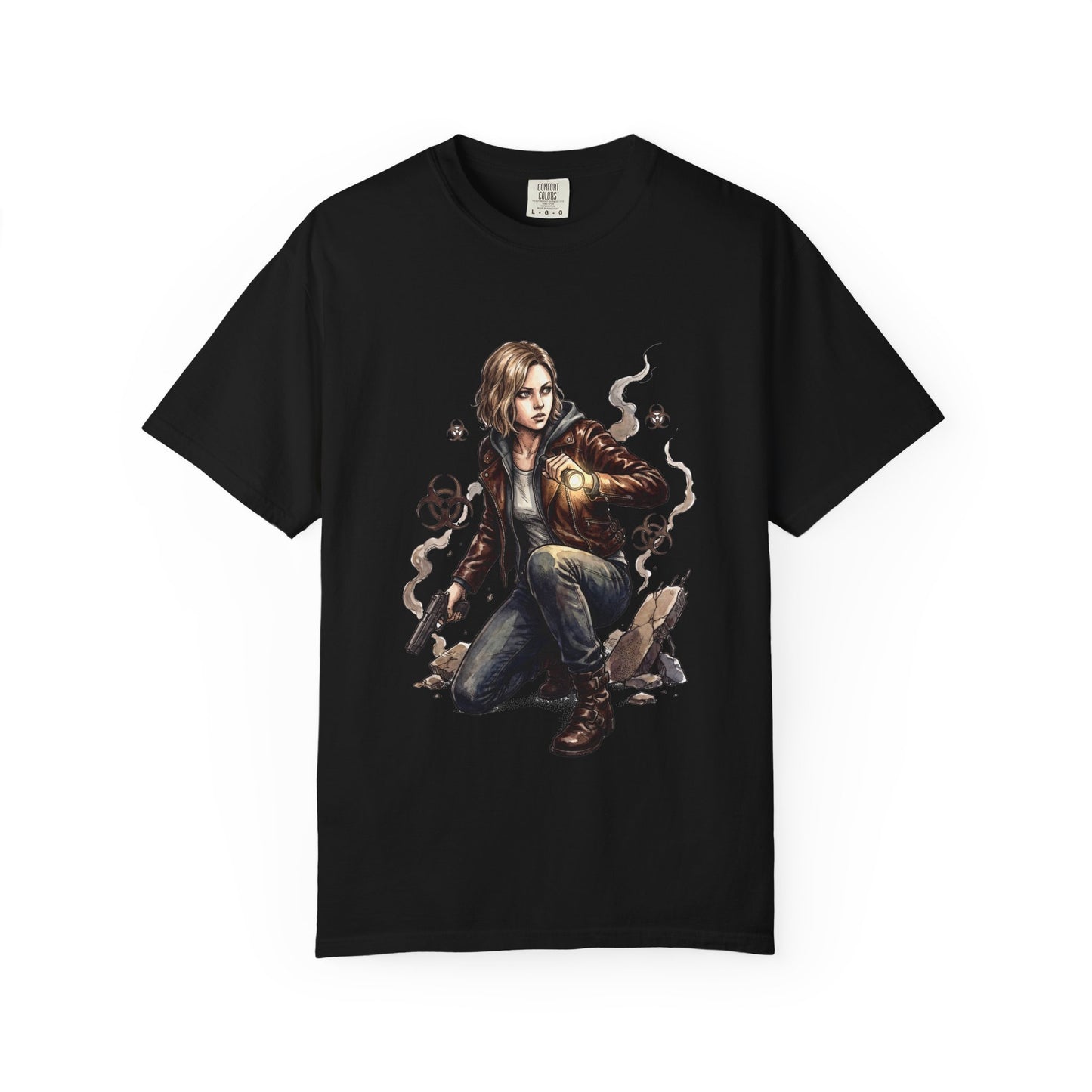Resident Evil Requiem Grace Ashcroft Powerless Analyst Fear Vibes Premium T-Shirt
