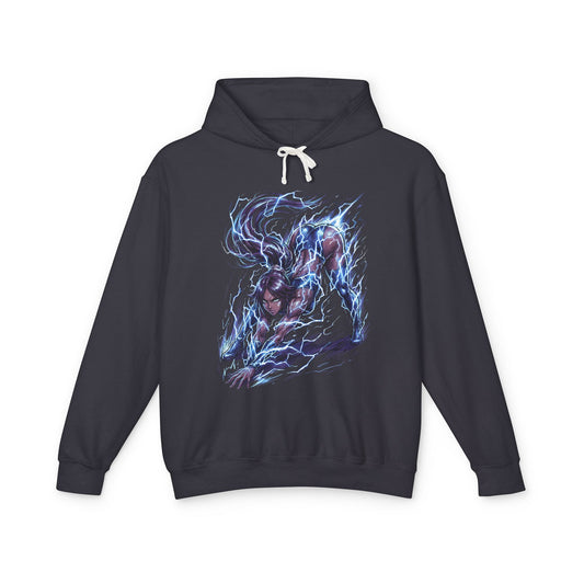 Yoruichi Shihouin Bleach Hand-to-Hand Combat Speed Demon Portrait Unisex Premium Hoodie