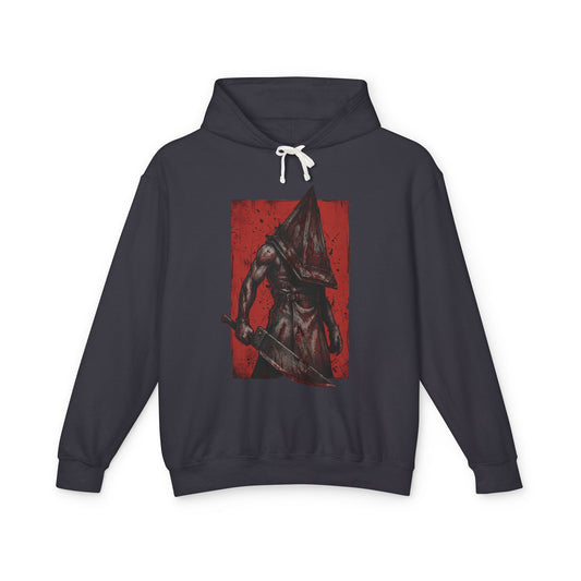 Bloody Apron Pyramid Head Silent Hill 2 Remake Red Pyramid Thing Executioner Unisex Premium Hoodie