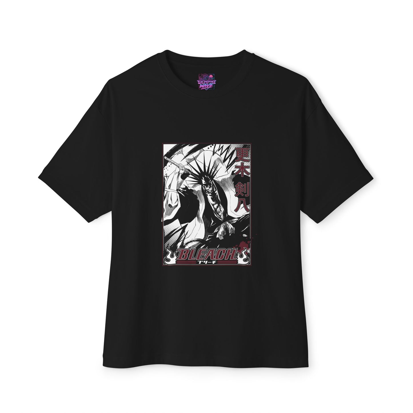 Bleach Kenpachi Zaraki Eleventh Division Captain Iconic Design Premium Oversized Unisex T-Shirt