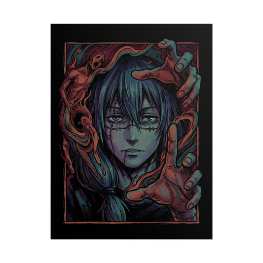 Jujutsu Kaisen Mahito Patchwork Face Poster