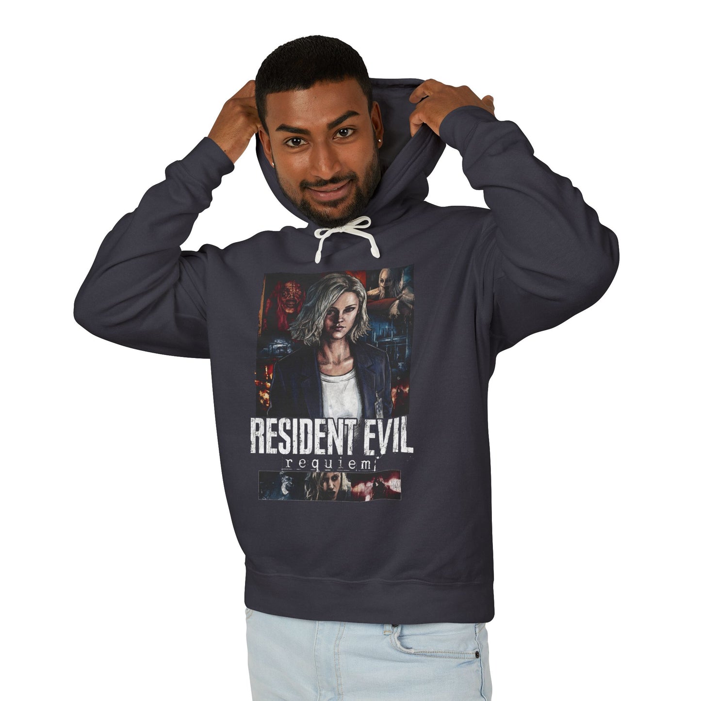 RE Requiem Grace Ashcroft Gameplay Very Bad Day Stealth Design Unisex Premium Hoodie