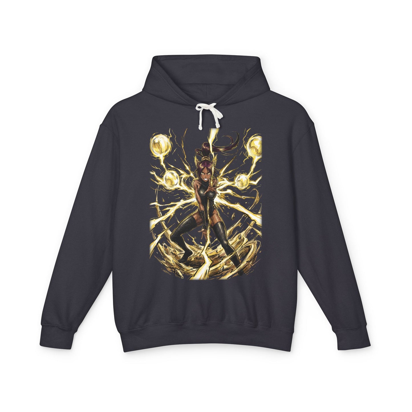 Bleach Yoruichi Shihouin Soul Society Defector Human World Life Unisex Premium Hoodie