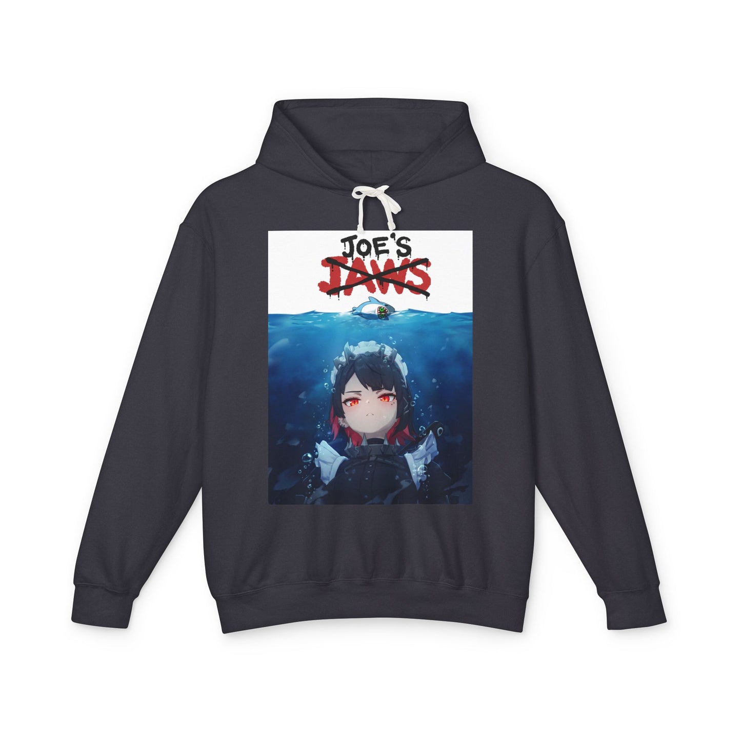 Shark Maid Ellen Joe Jaws Style – Surfacing from Depths Crossover Art Unisex Premium Hoodie