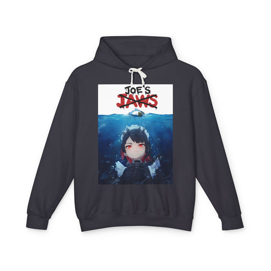 Shark Maid Ellen Joe Jaws Style – Surfacing from Depths Crossover Art Unisex Premium Hoodie