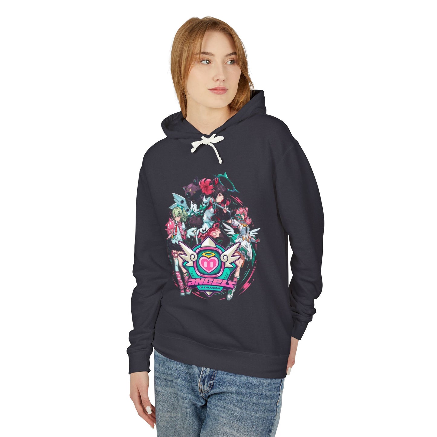 Angels of Delusion ZZZ Idol Group Chaotic Performance Portrait Unisex Premium Hoodie
