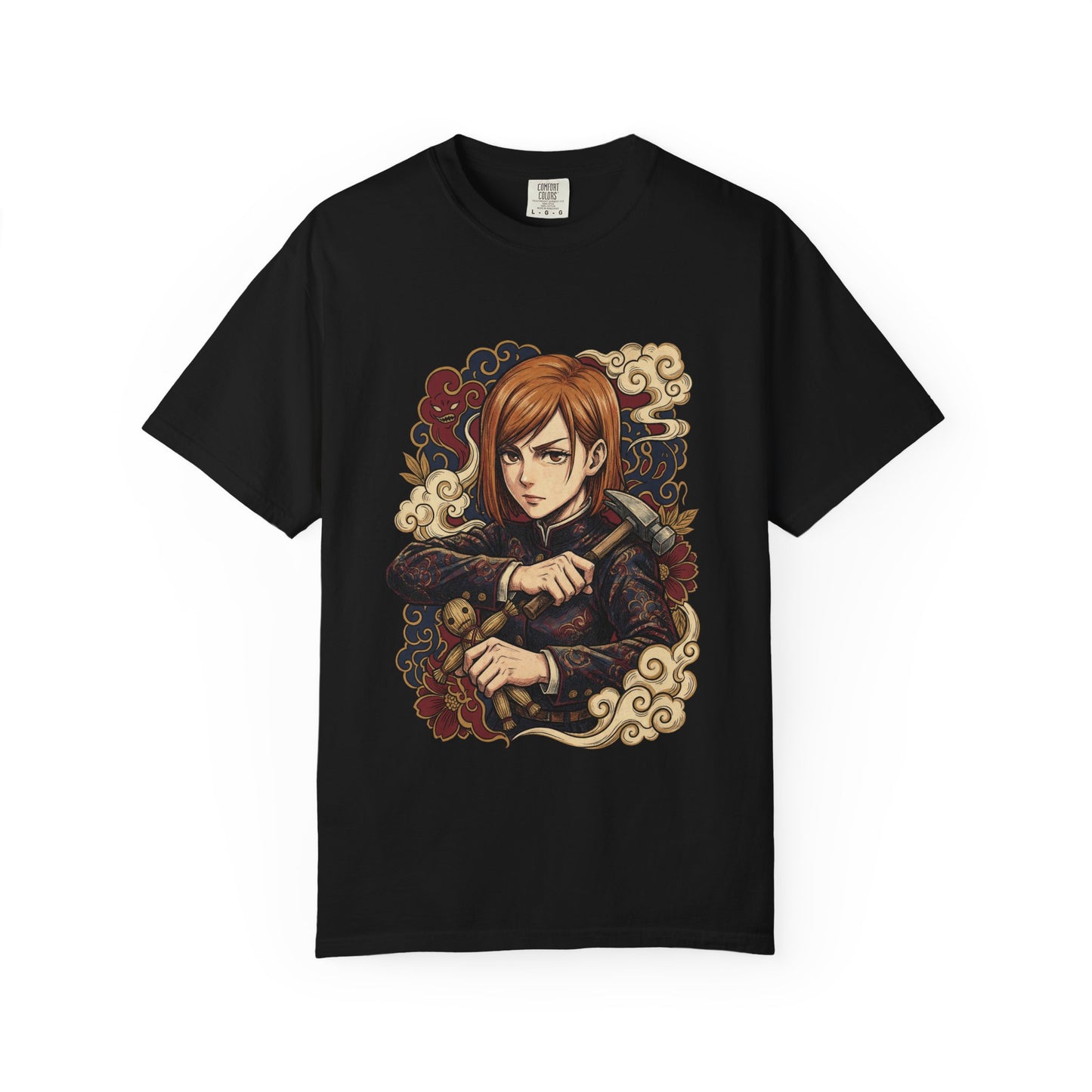Jujutsu Kaisen Nobara Kugisaki Straw Doll Technique Art Premium T-Shirt