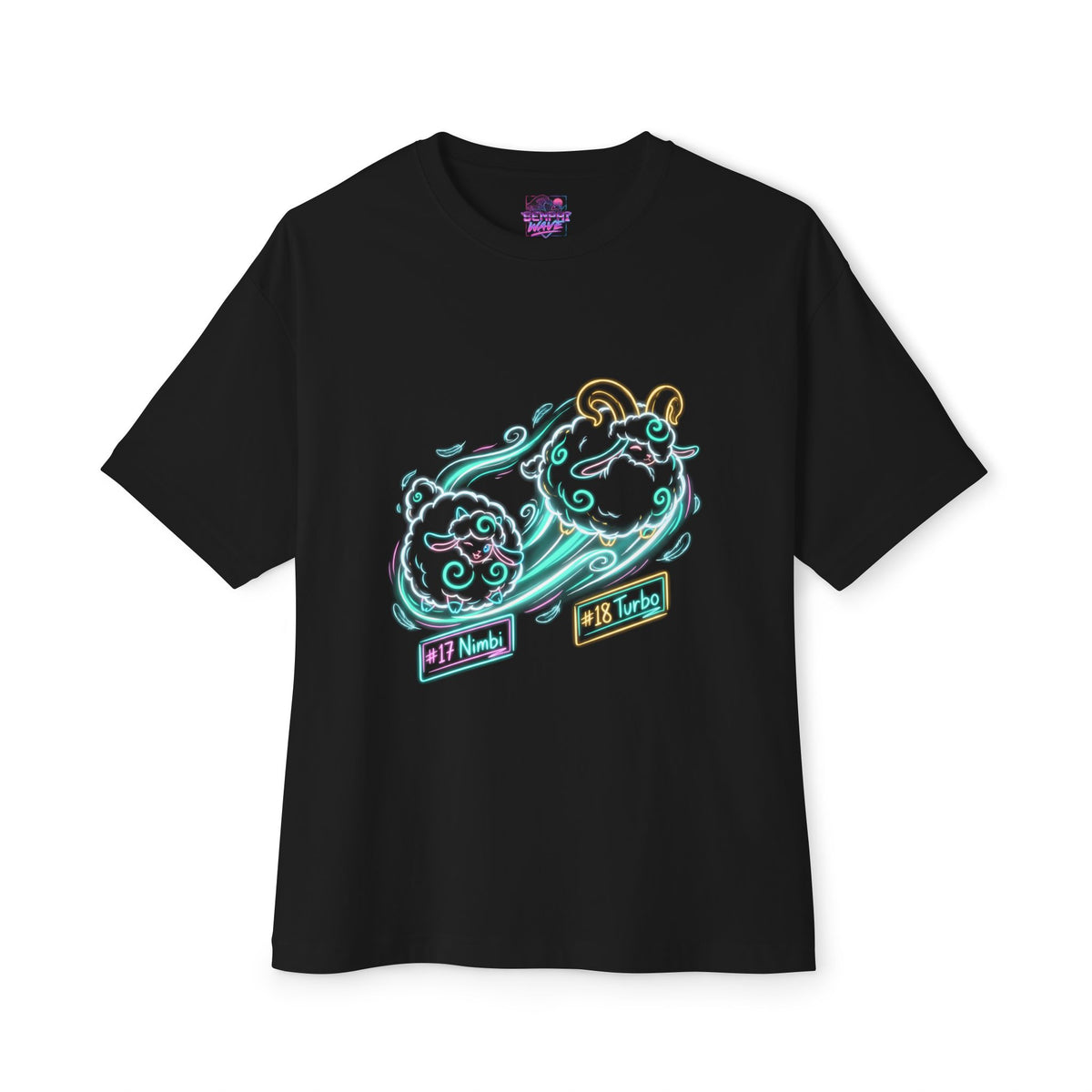 Nimbi Turbo Aniimo Evolution Line Neon Glow - Oversized Premium Tee