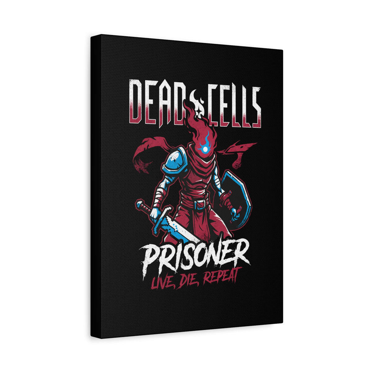 Dead Cells Prisoner Live Die Repeat Canvas Print