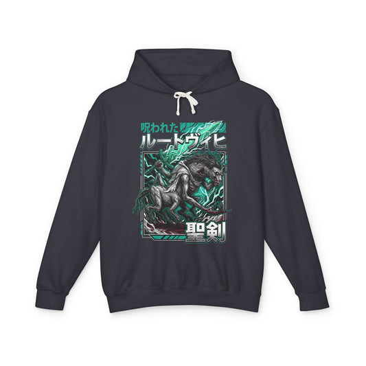 Bloodborne Ludwig Accursed Beast Human Torso Horse Head Portrait Unisex Premium Hoodie