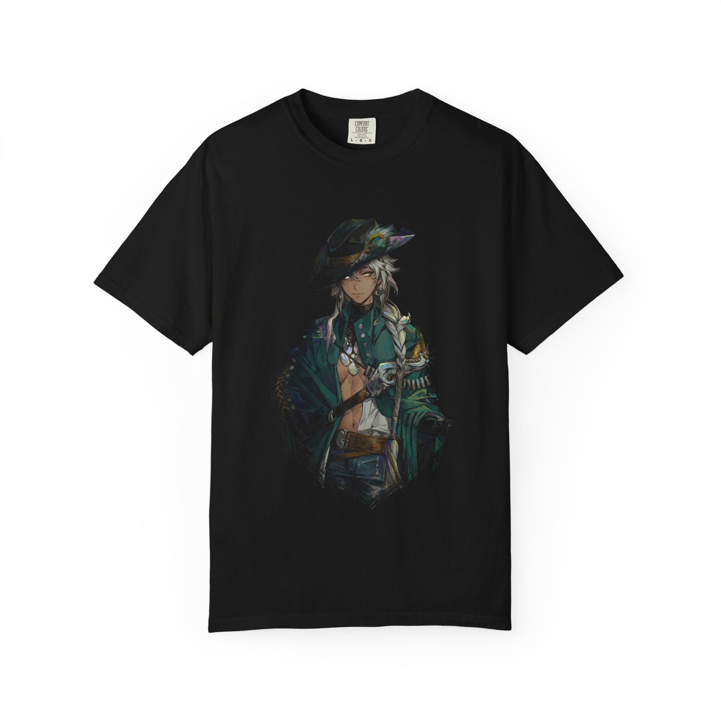 Argus Reverse 1999 Silver White Hair Scarred Eye Portrait Premium T-Shirt
